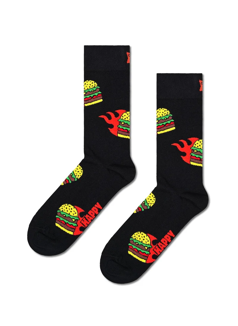 Happy Socks 2-PACK BLAST OFF BURGER SOCKS GIFT SET