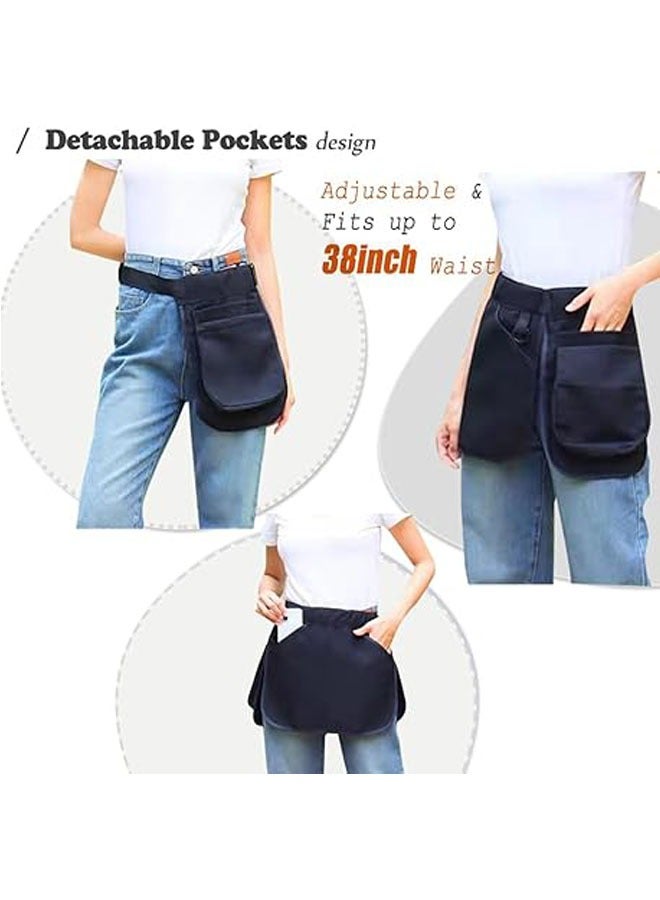 عام حقيبة حدائق مع حزام، مئزر خلفي، حقيبة أدوات، حاملة أدوات، حقيبة عمل، جيب متعدد الاستخدامات، حقيبة خصر للعمل في الحديقة - Image 3