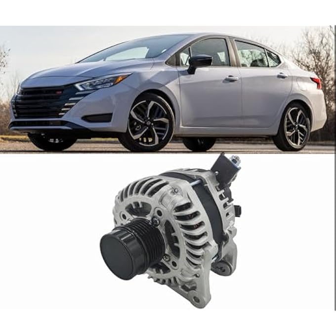 sen SHOW 21689 Alternator 120A Compatible with 2020-2022 Nissan Versa 1.6L 2020-2023 Nissan Kicks 1.6L Replacement 23100-5RA2B - Image 1