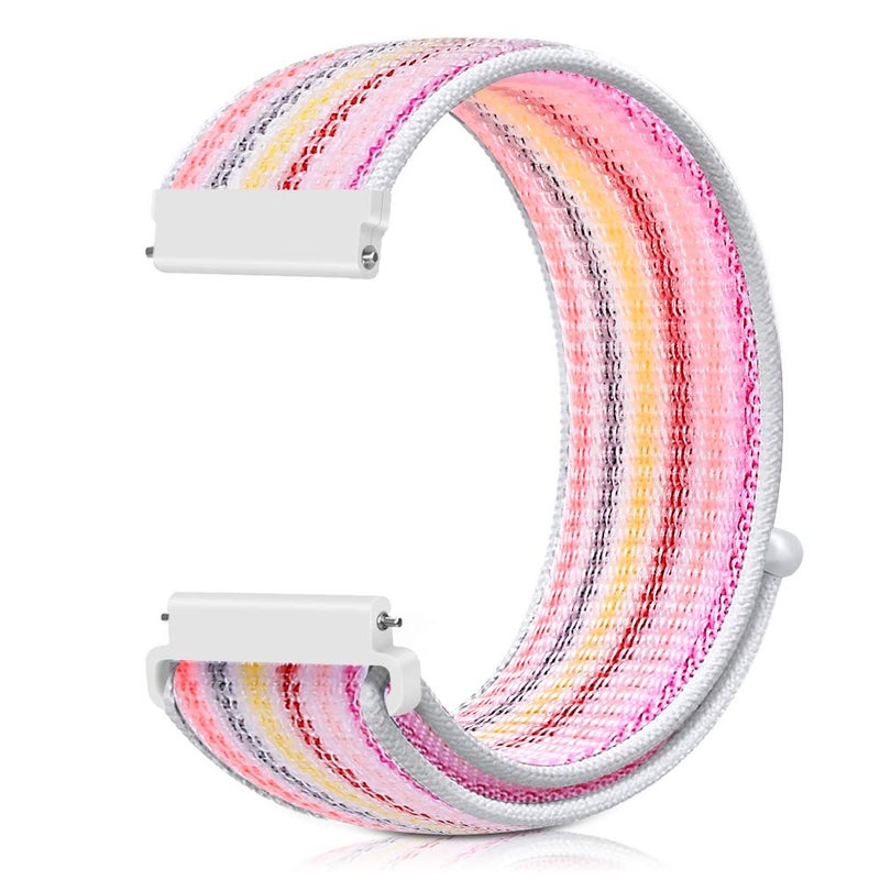 AVOD 20mm Nylon Quick Release Band Compatible with Samsung Galaxy Watch 7 6 5 4 40mm 44mm/Garmin VÃ­voactive 6/5/3/3 Music/Forerunner 570 42mm/55/158/165/245/645/Amazift Active 2/Active/T-Rex 3 Pro 44mm - Image 1