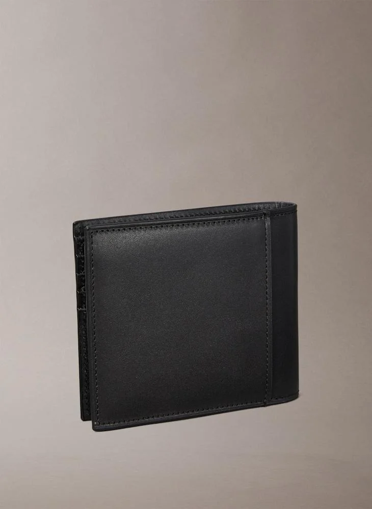 CALVIN KLEIN PLAQUE Bifold wallet