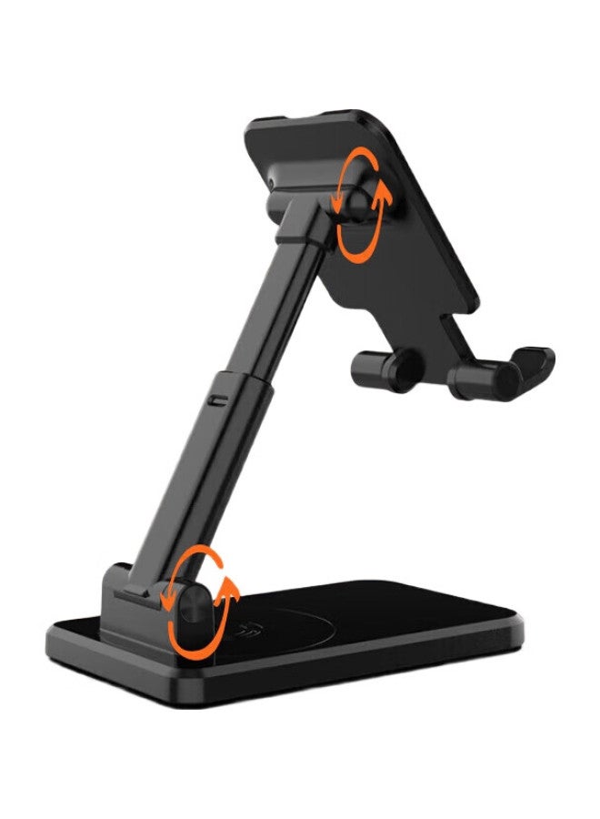 Stiger [Newly Upgraded Base Weight] Phone Stand, Tablet Lazy Desktop Adjustable Rotating Stand, Back-To Essential, Bedside Reading, Online Classes, Postgraduate Entrance Exam, Binge-Watching - Image 3