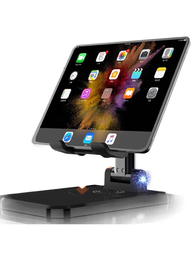 Stiger [Newly Upgraded Base Weight] Phone Stand, Tablet Lazy Desktop Adjustable Rotating Stand, Back-To Essential, Bedside Reading, Online Classes, Postgraduate Entrance Exam, Binge-Watching - Image 2