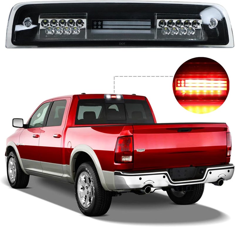 Bomusou Sanzitop LED 3rd Third Brake Light for Dodge Ram 1500/2500/3500 (2009-2017) - Image 1