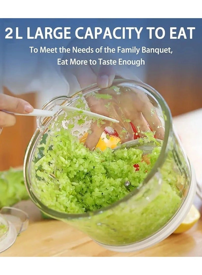 Denx Multifunctional Meat Grinder with 2L Capacity and Powerful 250W moter DX 3204 - Image 3