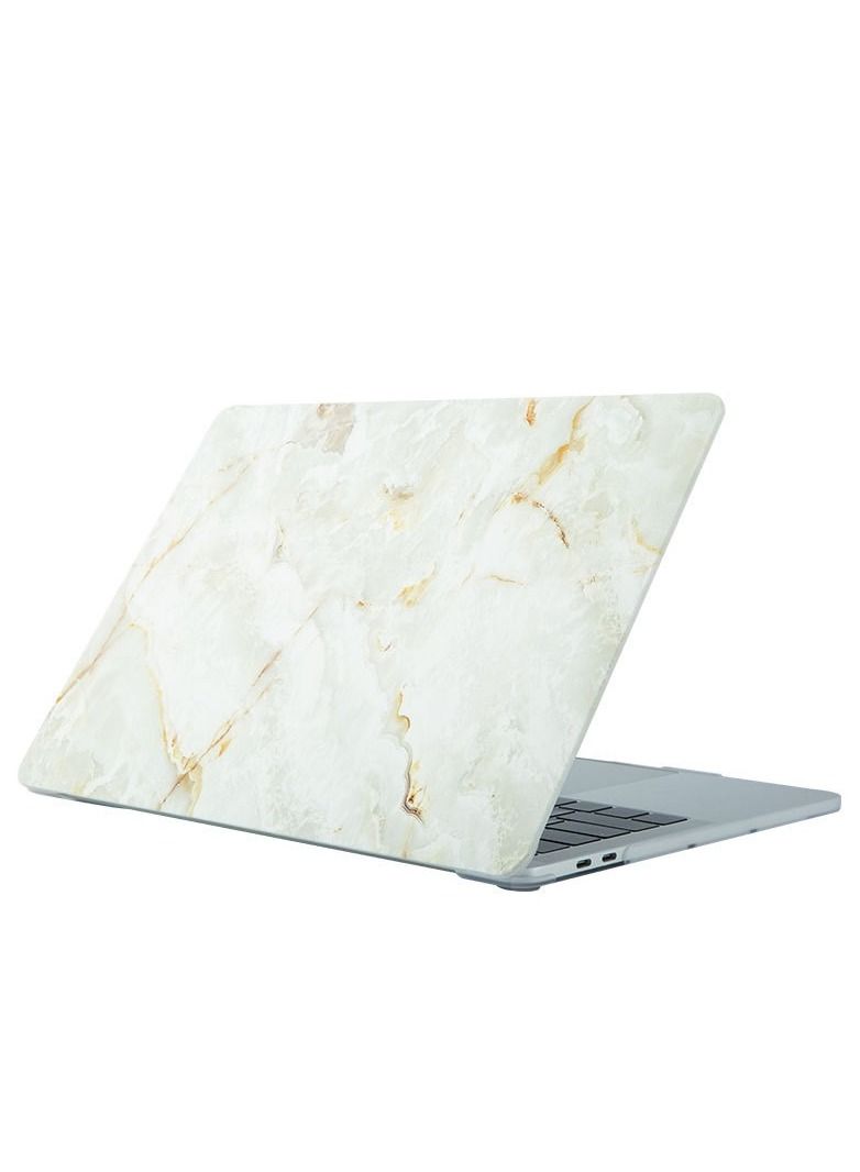 Loquat Suitable For MacBook Frosted Painted Marble Shell Protective Case 