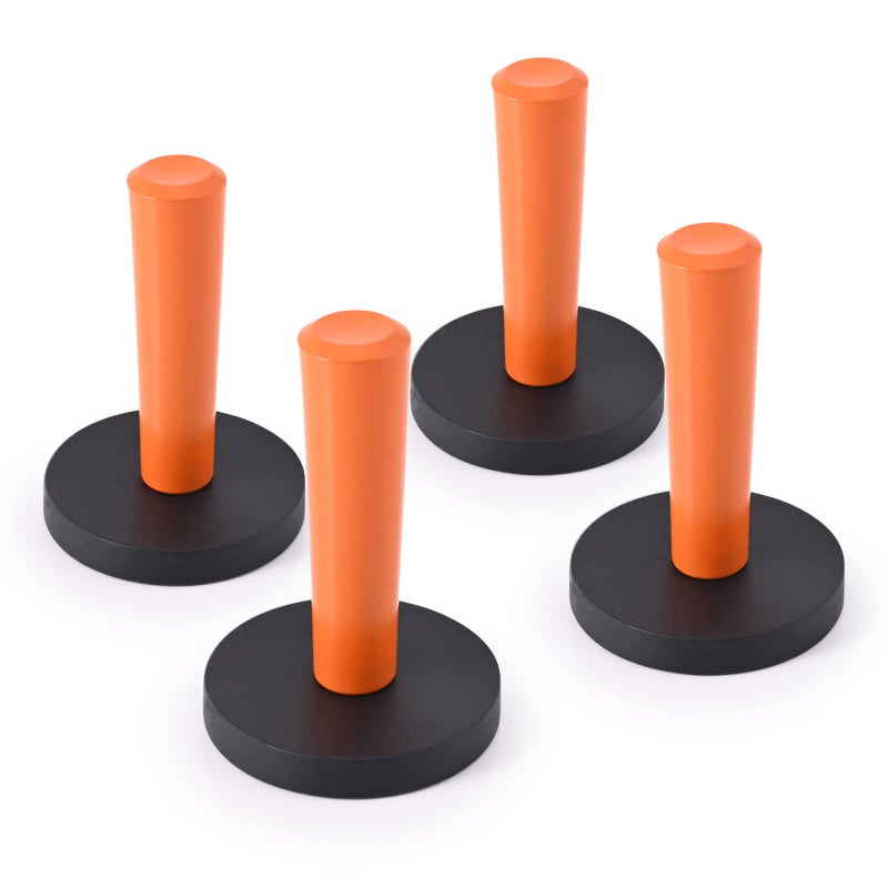 مغناطيس لفائف الفينيل EHDIS حامل مغناطيس لفائف السيارة أداة تظليل النوافذ لصنع لافتات لفائف السيارة برتقالي عبوة من 4