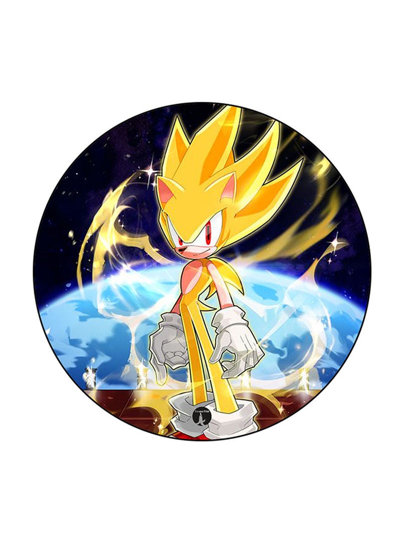 RKN Video Game Sonic Printed Mouse Pad Multicolour