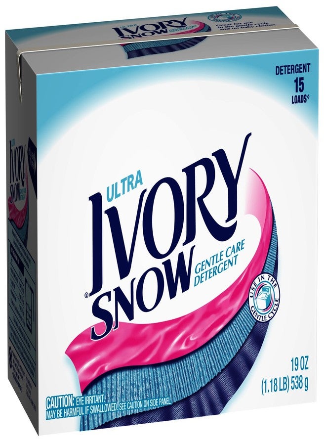 Procter & Gamble Ivory Snow Ultra Powder Detergent, 19 oz. (Pack of 1)