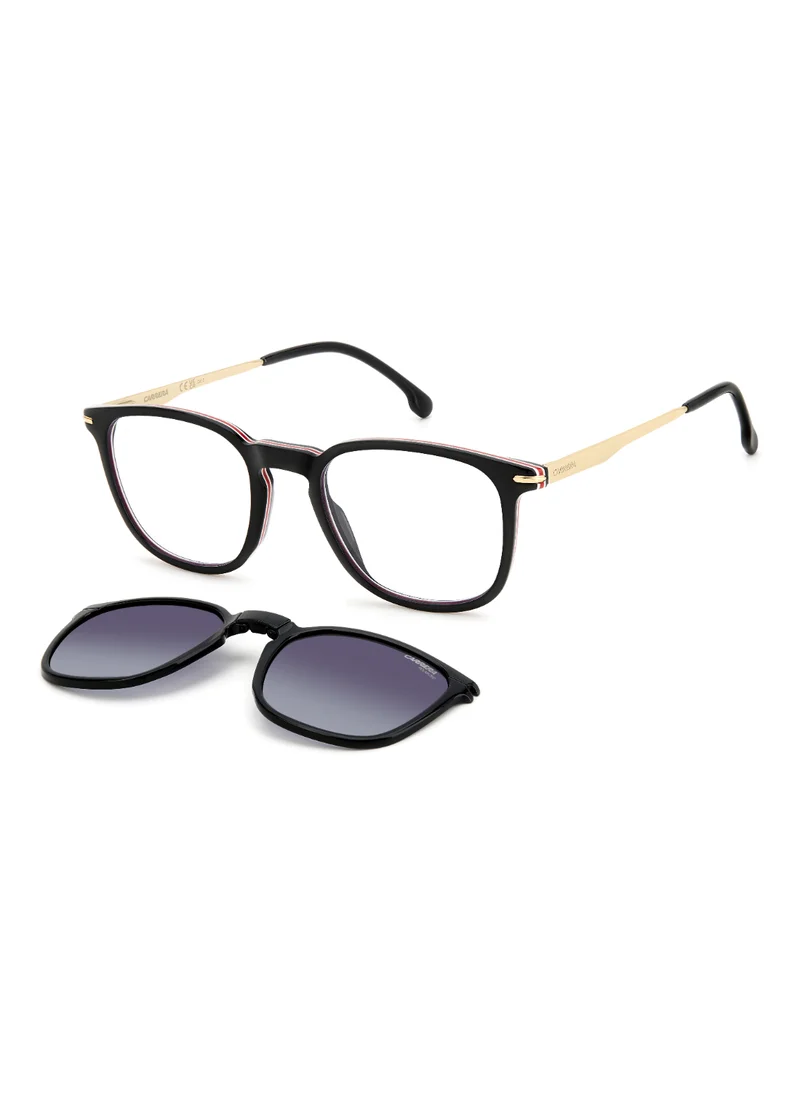 كاريرا Men's UV Protection Sunglasses Ca 332/Cs Black 42.4 - Lens Size: 50 Mm