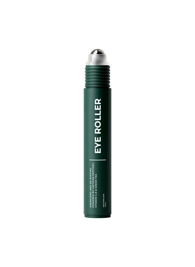 The Wolf Project Wolf Project Under Eye Roller With Caffeine Vitamin C And Peptides Energizing Eye Serum For Dark Circles And Puffiness Fine Lines Wrinkles Gelbased Brightening Eye Cream For Men (15Ml)  - Image 2
