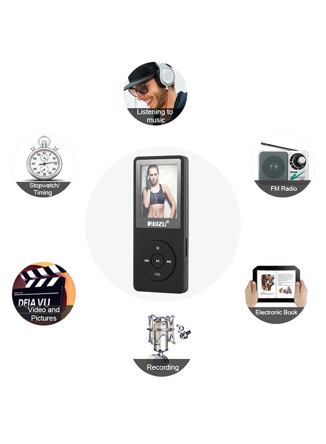 NIBEMINENT HiFi Multifunction Media Player x02 Black  - Image 3