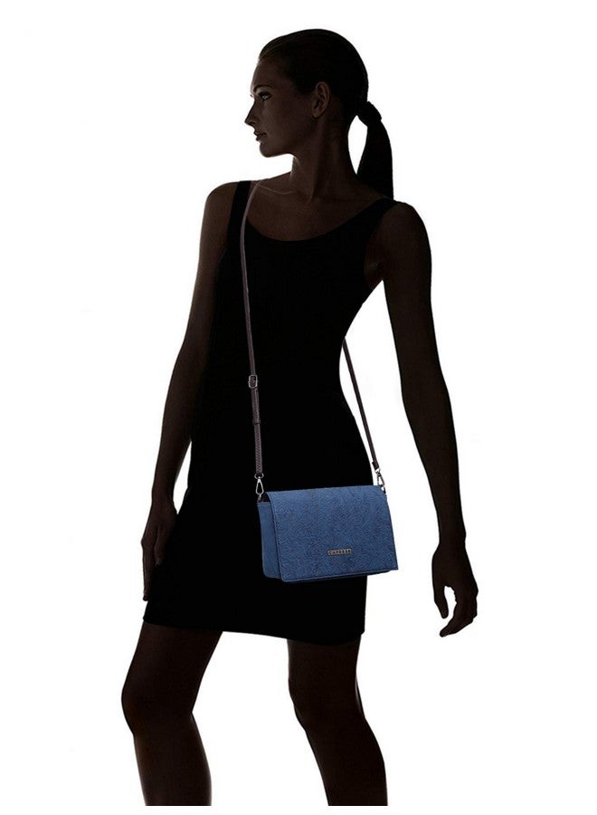 CAPRESE حقيبة كابريز النسائية (زرقاء) - Image 5