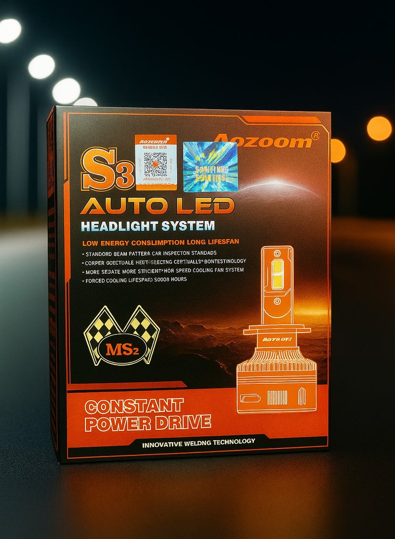AOZOOM Head light system From Aozoom S3 120 Watts  - Image 2