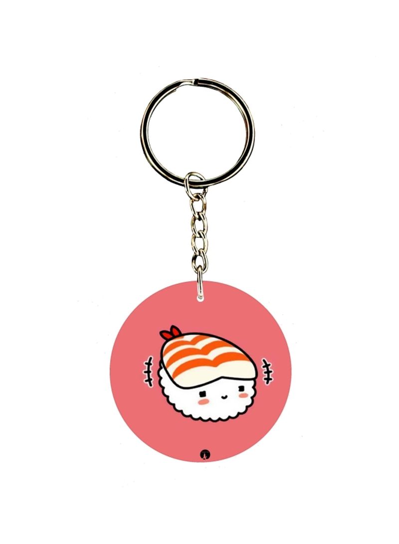 RKN Cartoon Printed Dual Sided Keychain