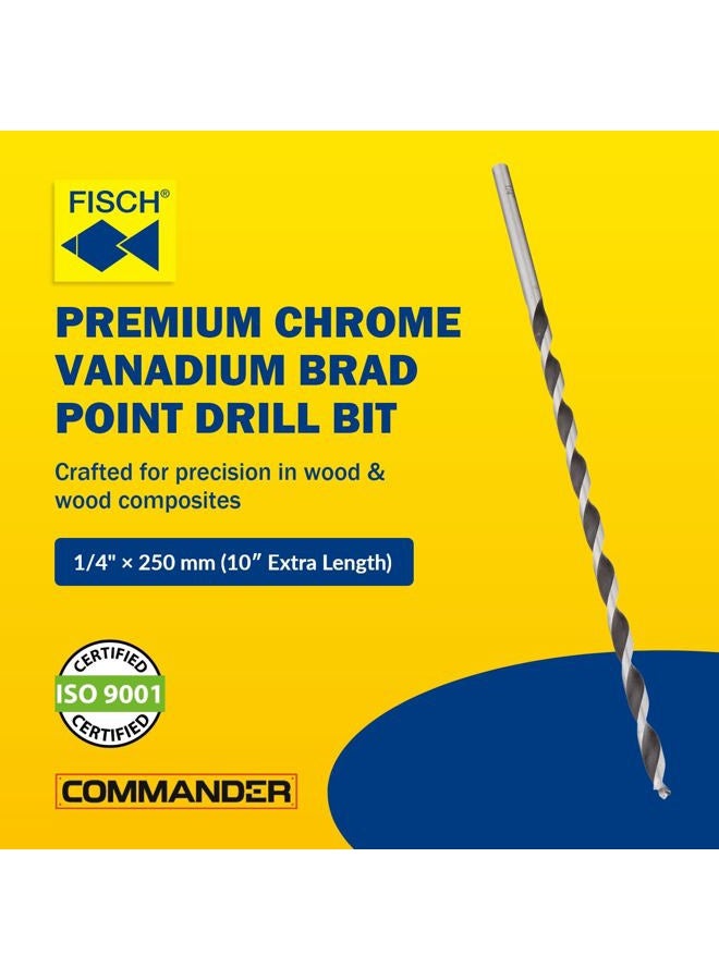 Fisch FSF-328537 Pt. Drill, 1/4" x 250mm - Image 2