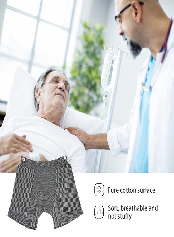 Lmaray Urine Bag Pants, Incontinence Care Trousers Catheter Underwear for Elderly, Urinate Drainage Bag Pants Abdominal Surgeries Patient, Ostomy Drainage Bag Care Pants, Incontinence Care Pant - Image 5