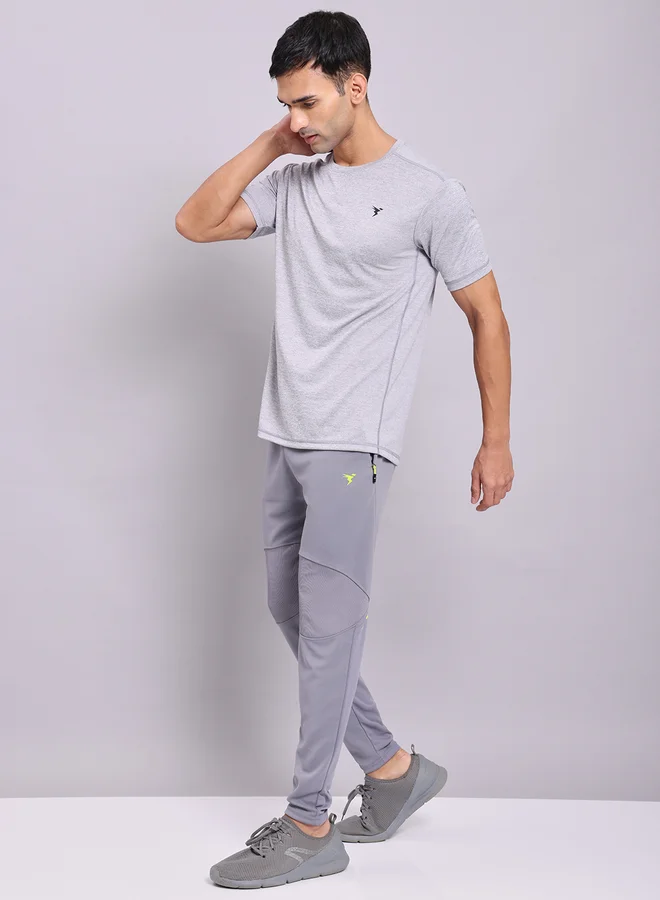 Technosport Melange Short Sleeve Slim Fit T-Shirt