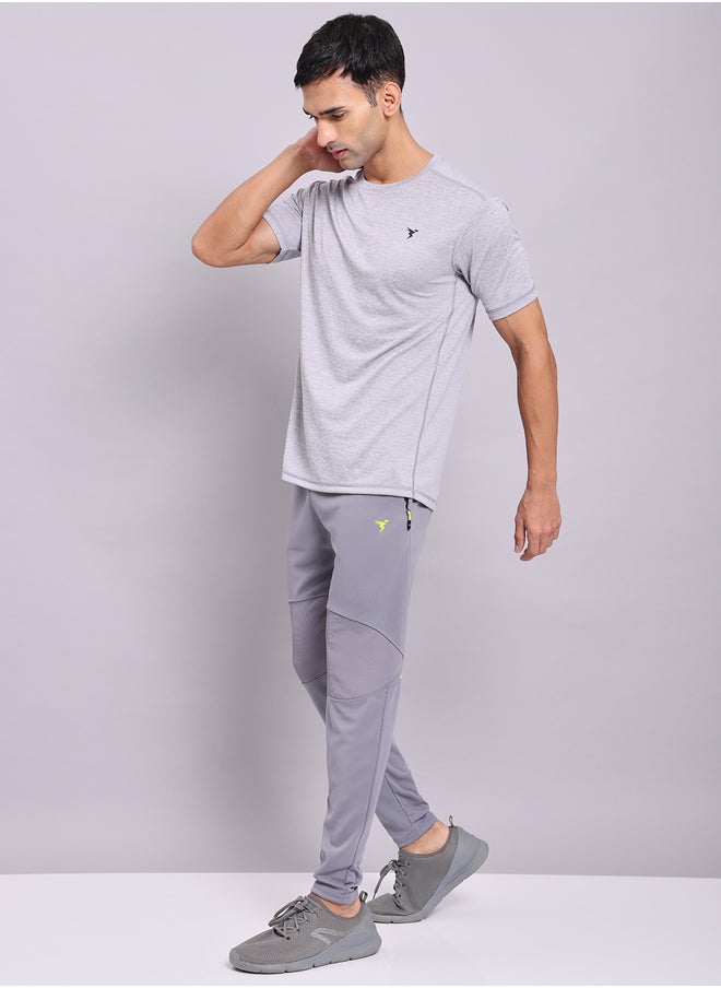 Technosport Melange Short Sleeve Slim Fit T-Shirt  - Image 4