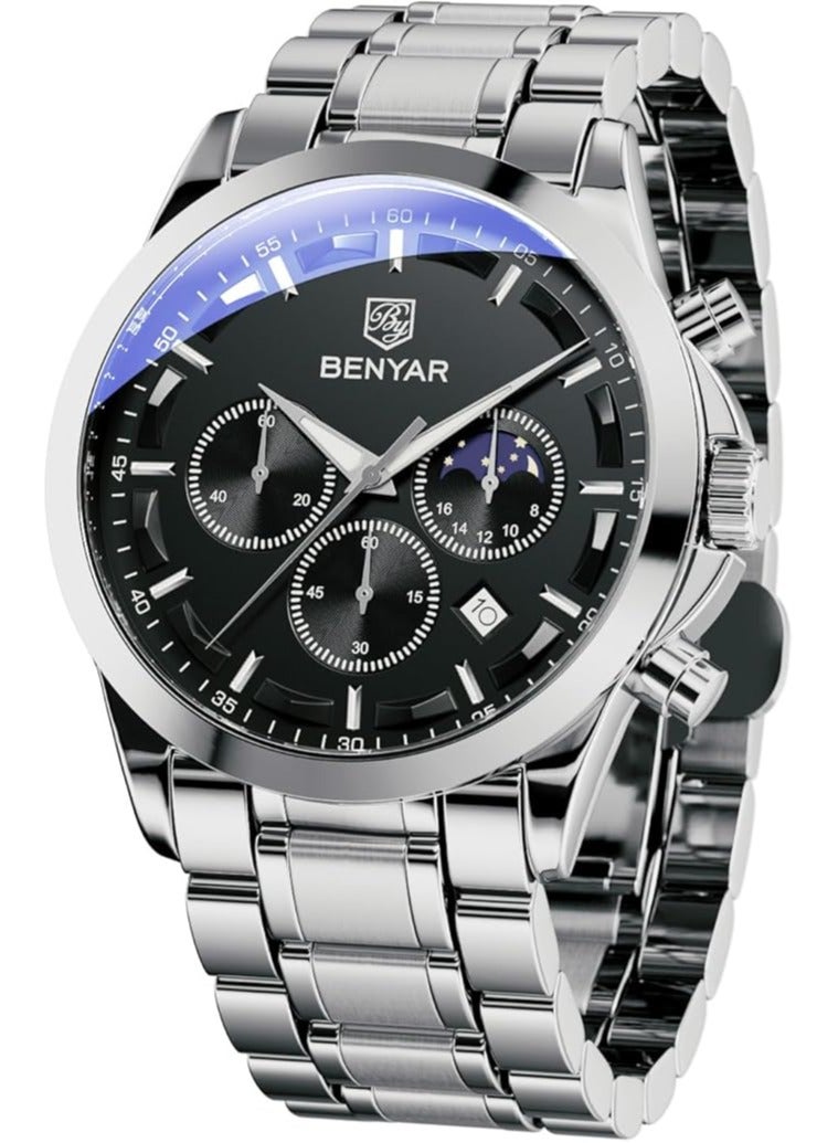 بينيار ساعات رجاليه  كوارتز ضد الماء - Image 1