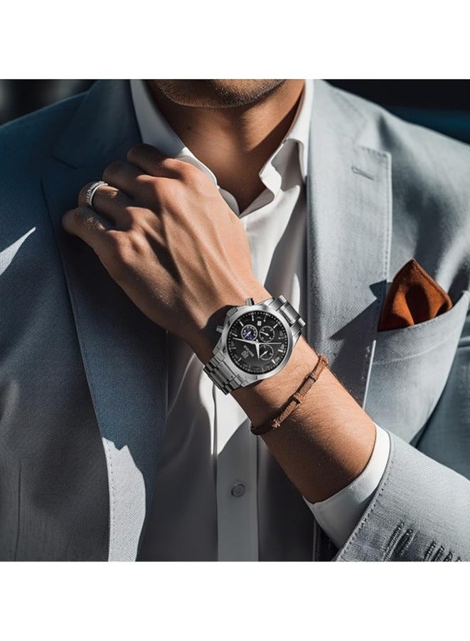 بينيار ساعات رجاليه  كوارتز ضد الماء - Image 3