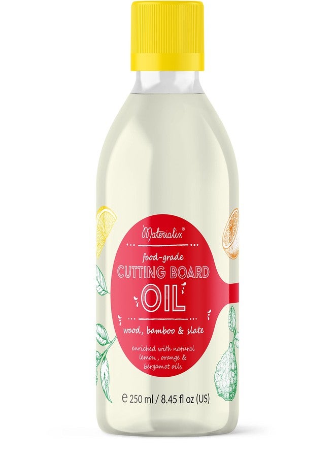 Materialix Cutting Board Oil - lemon, orange & begamot, 250ml (bottle) - Image 1