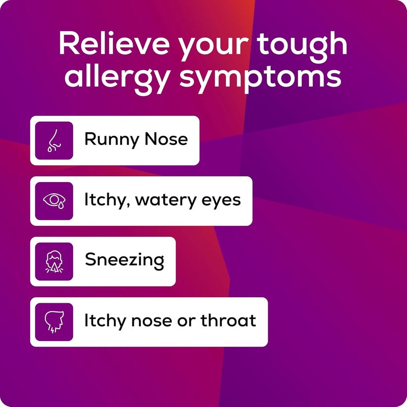 Allegra Adult 12Hour Allergy Relief Tablets NonDrowsy Indoor and Outdoor Allergy Medicine 60 mg Fexofenadine HCI Antihistamine Pill 24Count - Image 3