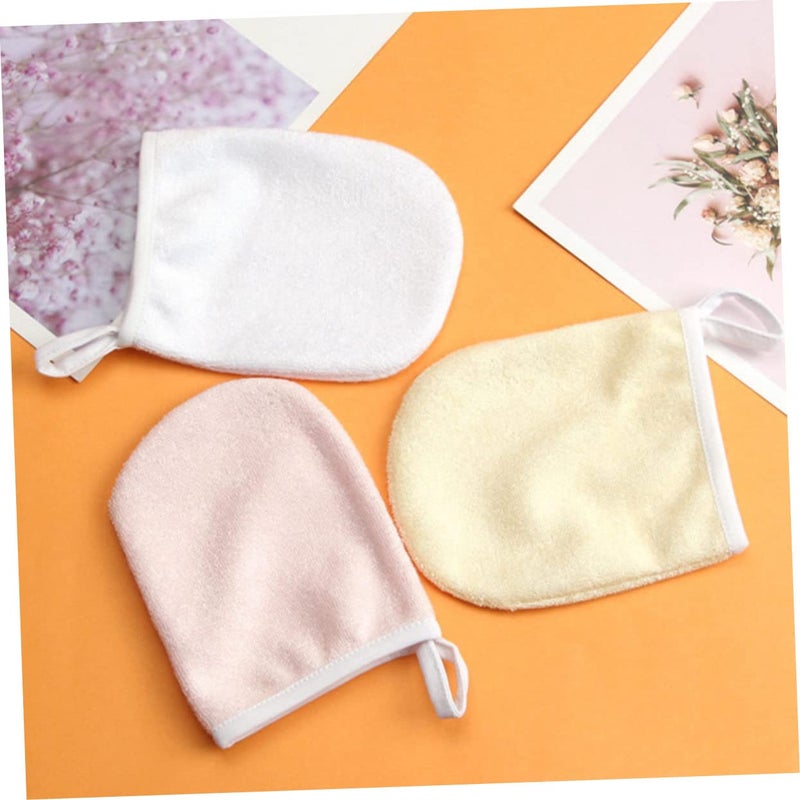 Reusable Makeup Removal Towel 6pcs Soft Face Wash Pads Deep Pore Cleaning Random Color - Image 4