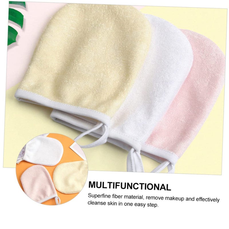 Reusable Makeup Removal Towel 6pcs Soft Face Wash Pads Deep Pore Cleaning Random Color - Image 5
