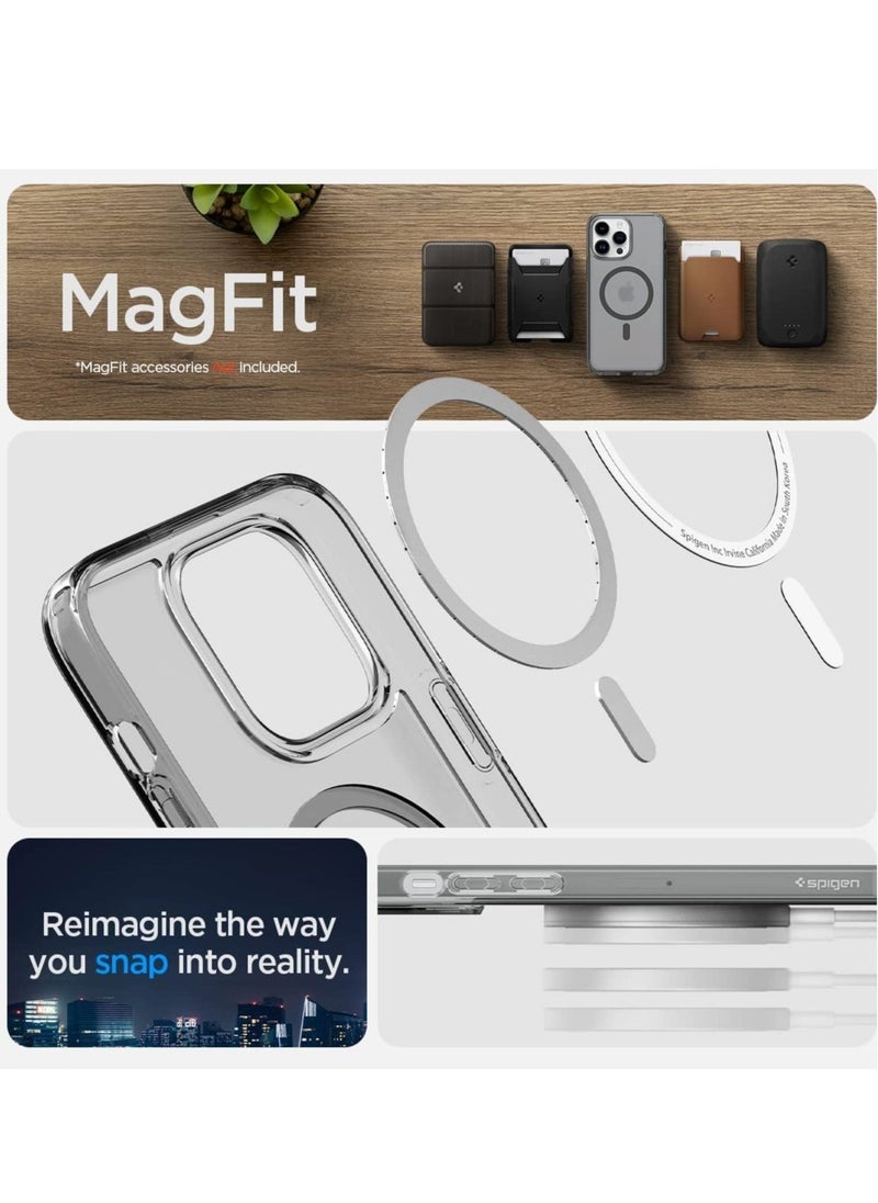 ELTRAZONE Ultra Hybrid Mag Designed for Apple iPhone 14 Pro Max Case - Frost Black - Image 3