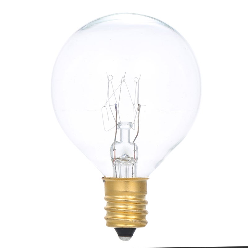 AC230V G40 Globe Tungsten Incandescent B ulb Lamp 25 P ack E12 Base Socket Holder IP44 Water Resistance Warm White for String Light Home Party Decoration Wedding Function Portable - Image 5
