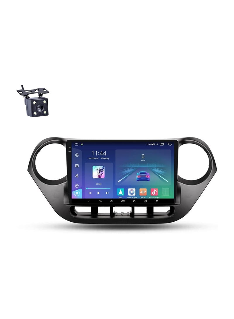 SHEZA STAR Android Car Stereo for Hyundai i10 2013 2014 2015 2016 2GB RAM 32GB ROM 9 Inch Apple Carplay, MirrorLink WiFi BT, DSP IPS Touch Screen with AHD Camera Included - Image 3
