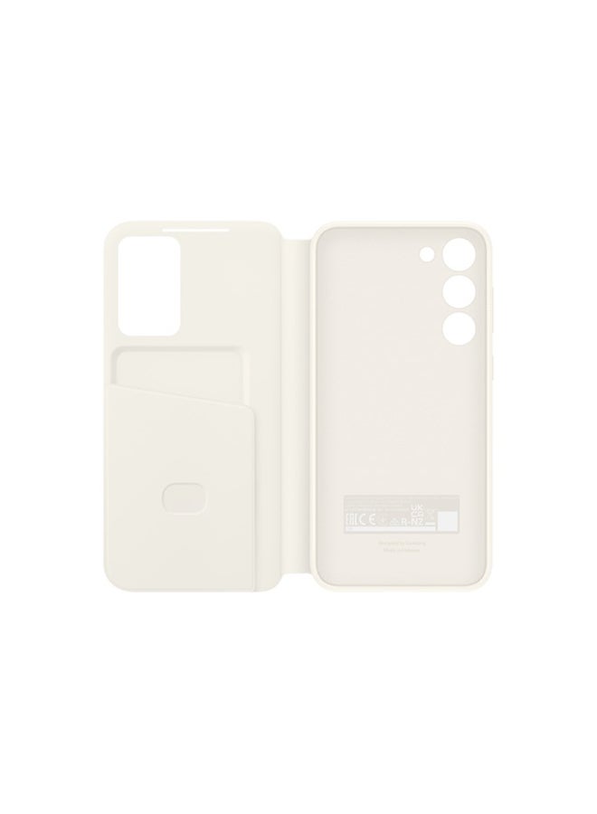 Samsung Renewed - Galaxy S23 Plus Smart View Wallet Case Cream - Image 2