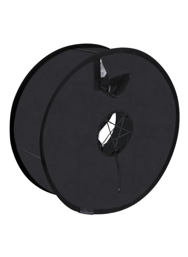 بولوز صندوق إضاءة ناعم دائري بحجم 45 سم للتصوير الماكرو والبورتريه – موزع ضوء فلاش SpeedLite قابل للطي - Image 3