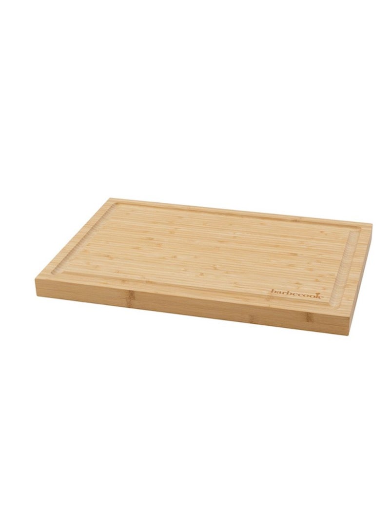 Barbecook bamboo cutting board with groove 46.5x28x2.8cm FSC 100% sgsch-coc-041337 - Image 1