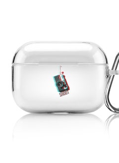 Stylizedd Classic Clear printed Case for Apple AirPods Pro 2nd Generation Thin Transparent Cover [Designed for Apple AirPods Pro 2nd Generation] - Shoot  - Image 1