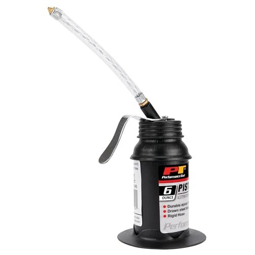 Performance Tool W54265 Pistol Oiler with Flex Hose - 6 oz. Capacity , Black - Image 1
