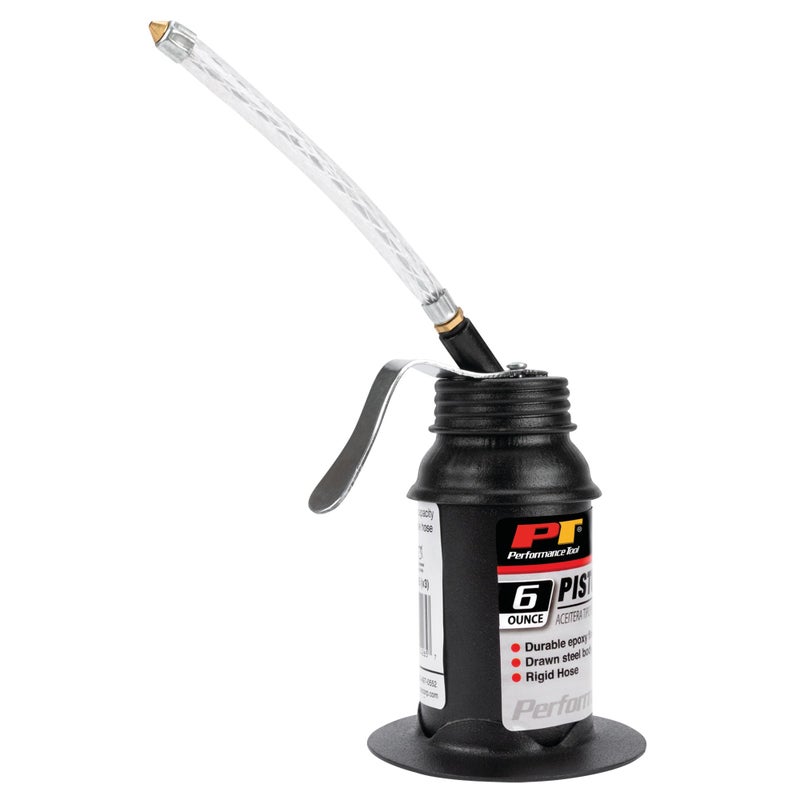 Performance Tool W54265 Pistol Oiler with Flex Hose - 6 oz. Capacity , Black - Image 5