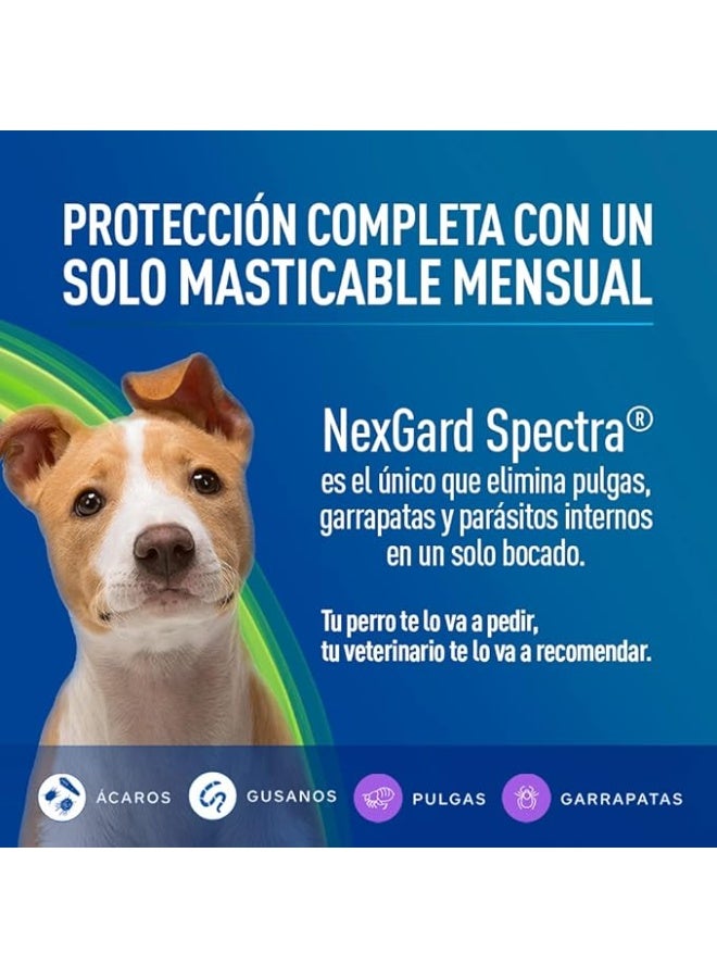 NexGard Spectra 3 Chew Tablets for Dogs 2 kg - 3.5 kg - Image 4