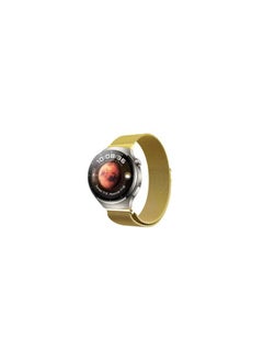 22mm Metal Milanese Watchband Compatible With Huawei 4,4 Pro Gold