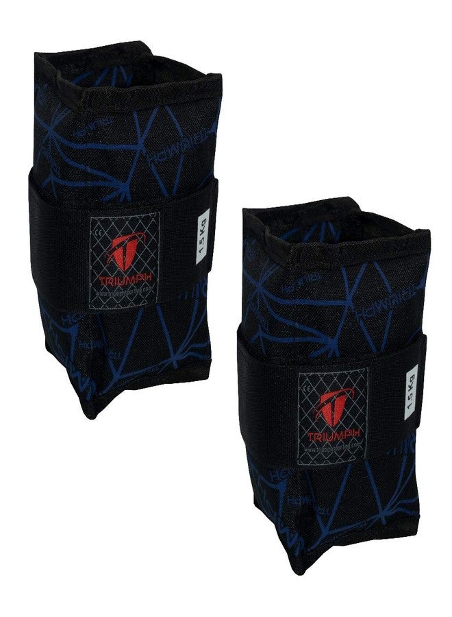 Triumph Ankle Weights, Ankle Weights Set, Ankle Weights Adjustable, Ankle & Wrist Weights for Men & Women for Exercise, Running, Jogging, Walking, Toning, Resistance Training, Physical Therapy (3KG) - Image 1