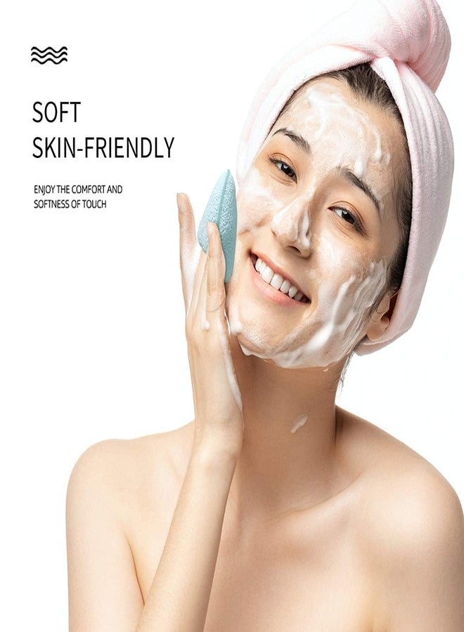 Ruby Face Rubyface 2 Pcs Facial Finger Sponge, Deep Pore Cleansing And Exfoliating Blackheads, Daily Facial Cleansing, Makeup Remover, Glove Bath Sponge, Suitable For All Skin Types, Reusable Facial Sponges for Women girls - Image 3