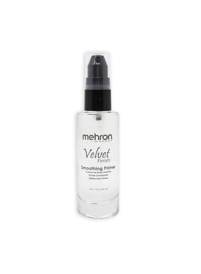 mehron Makeup Velvet Finish Smoothing Primer | Professional Pre-Foundation Skin Primer | Face Makeup 1 fl oz (30 ml) - Image 1