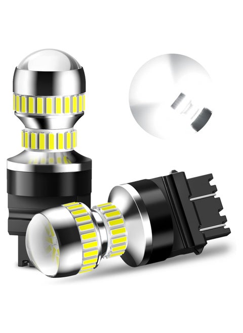Led Tail Lights Bulb, 2Pcs T20 7440 7443 High Brightness Reverse Light Bulb Tail Light Running Light Brake Light, 400% Brightness. Enhance Your Car/RV/Trailer/Camper's Visibility