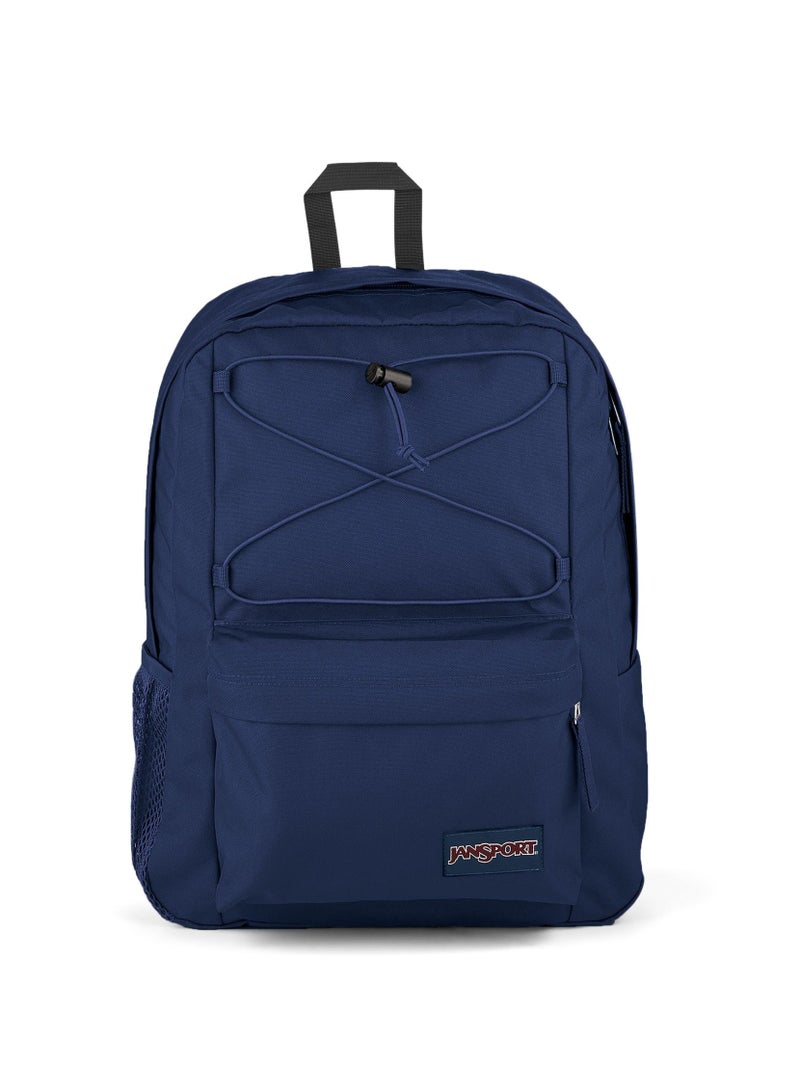 JanSport Unisex Fashion Backpack Flex Pack Navy - Image 1
