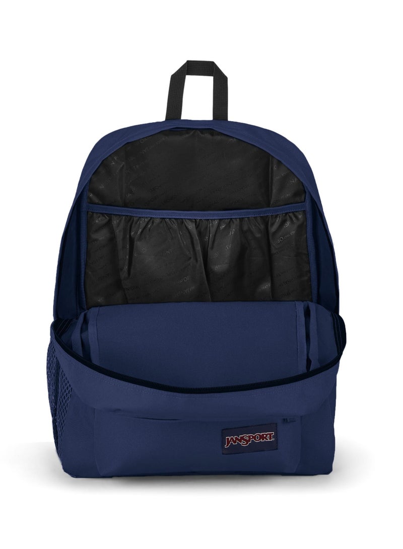 JanSport Unisex Fashion Backpack Flex Pack Navy - Image 2
