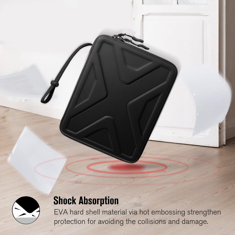 SITHON Hard Shell Tablet Sleeve Case for 2026 iPad Air 11-inch (M4/M3/M2) & iPad (A16) 11th 2025, 11 Inch Pro M5/M4, 10.9"/10.2" i-Pad 10/9th Gen, 10.9" i-Pad Air 5/4th, Tablet Carrying Sleeve - Image 5