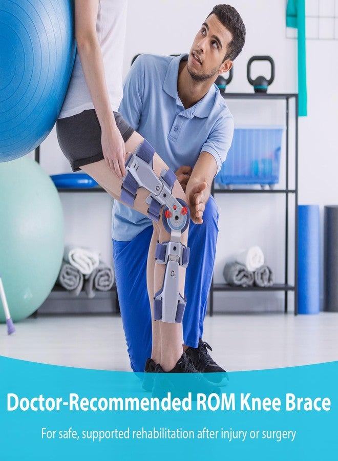 KD Post Op Hinged ROM Knee Brace for ACL, MCL, PCL & Arthritis Recovery - Image 2