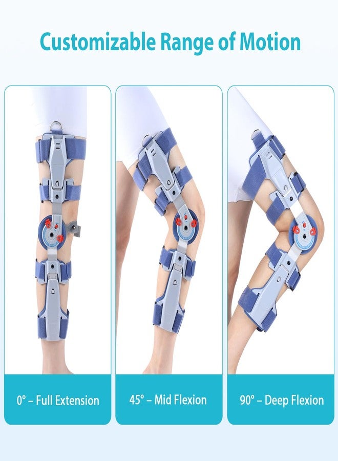 KD Post Op Hinged ROM Knee Brace for ACL, MCL, PCL & Arthritis Recovery - Image 4