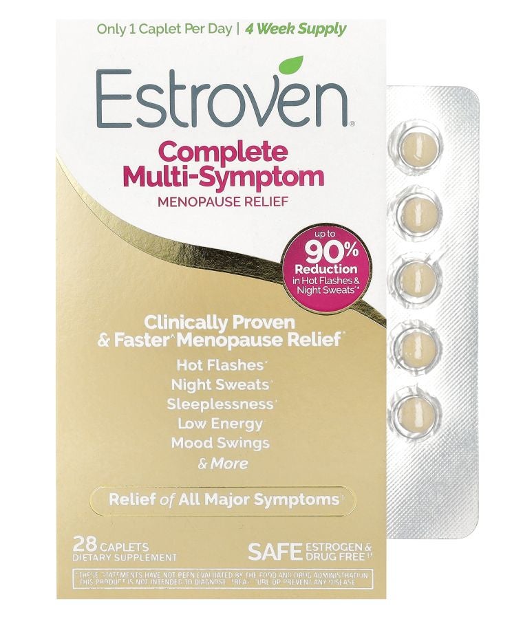 تخفيف كامل لأعراض انقطاع الطمث المتعددة 28 قرصًا